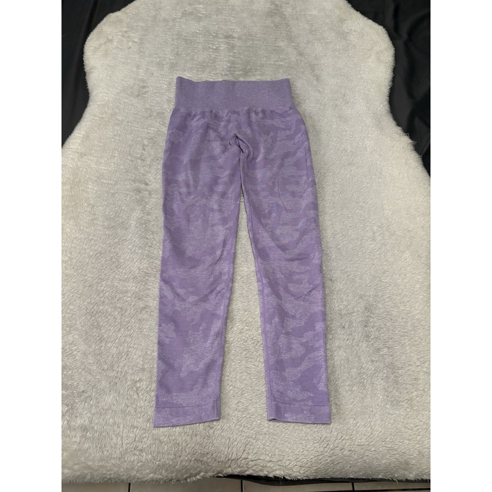 NVGTN Women's Size Small Athletic‎ Leggings Purple Camo Stretch Activewear